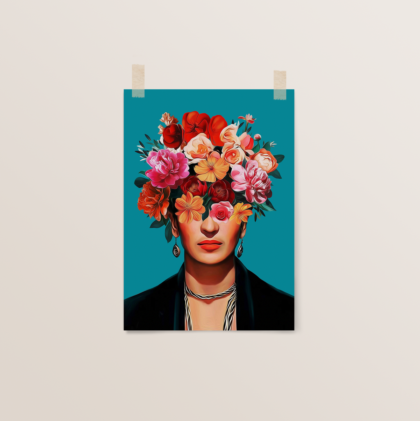 Frida Kahlo Portrait Print