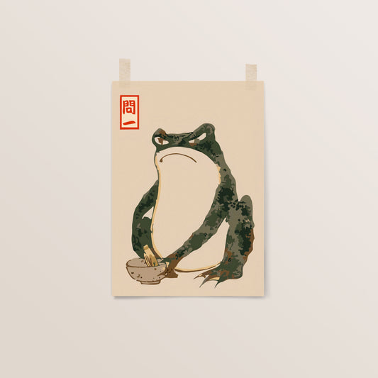 Japanese Frog, 1814 | Matsumoto Hoji | Japanese Wall Art