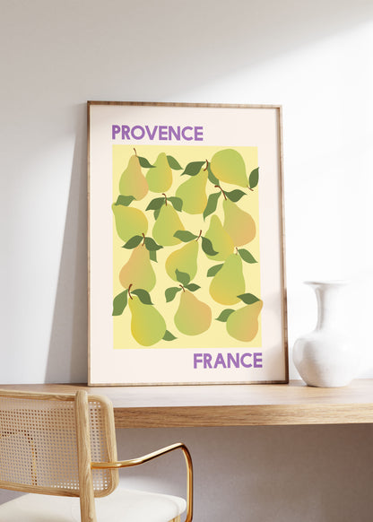 Fruit Market Print | Provence, France