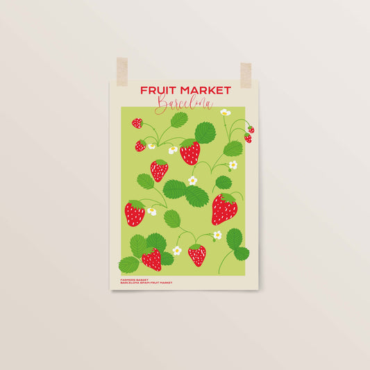 Fruit Market: Strawberries | Barcelona