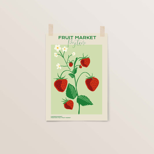 Fruit Market: Strawberries | Positano