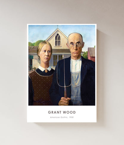 American Gothic Print | Grant Wood