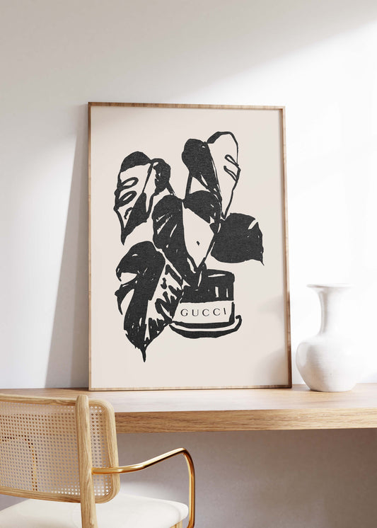 Designer Monstera | Modern Art Collection