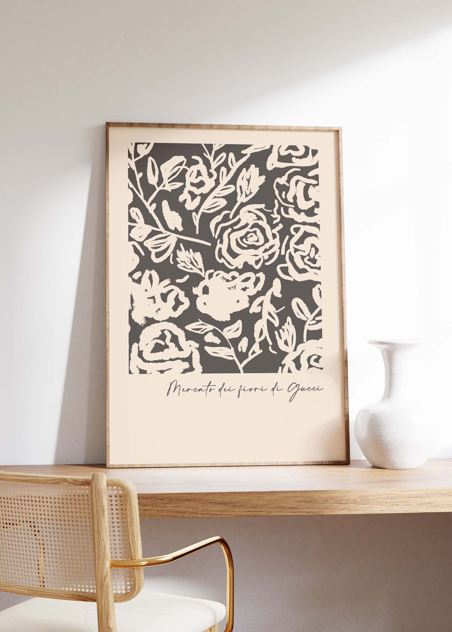 Mercato dei fiori | Flower Market Print