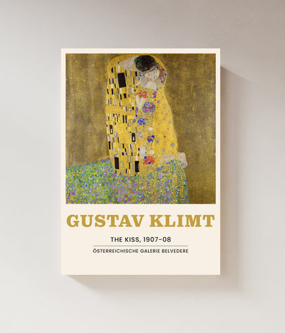 The Kiss 1908 | Gustav Klimt Exhibition