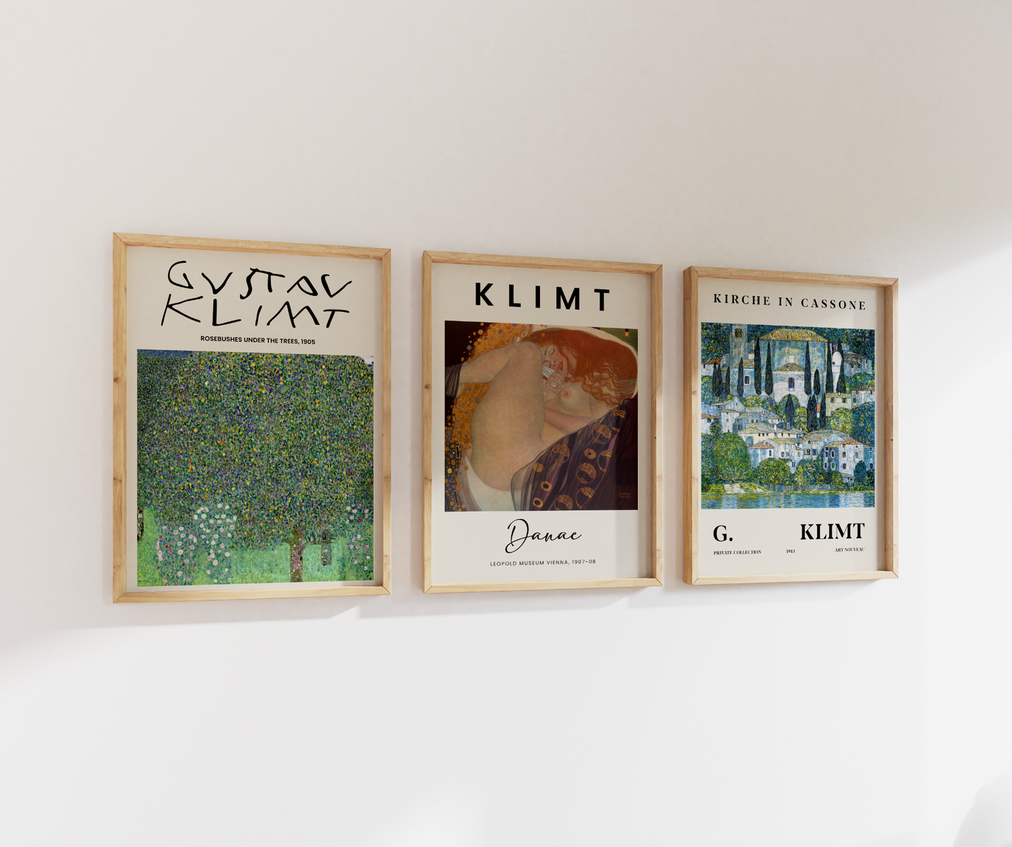 Gustav Klimt Print Set | Gallery Wall | Set of 3