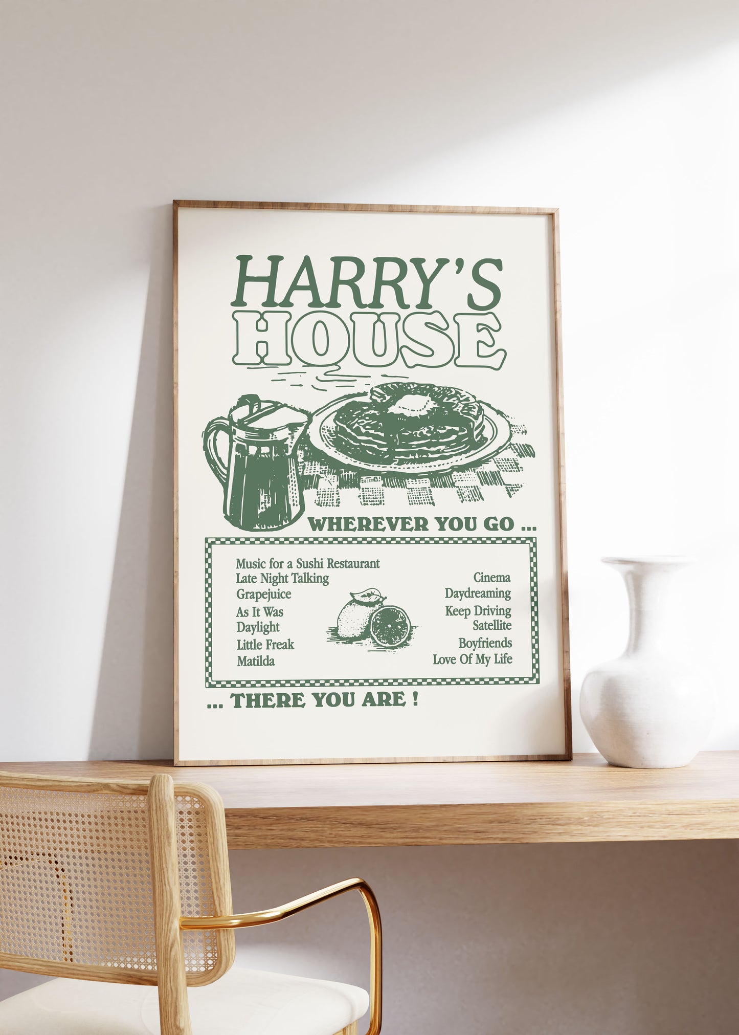 Harry's House Print | Pop Culture Wall Art