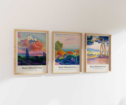 Henri-Edmond Cross Print Set | Gallery Wall | Set of 3