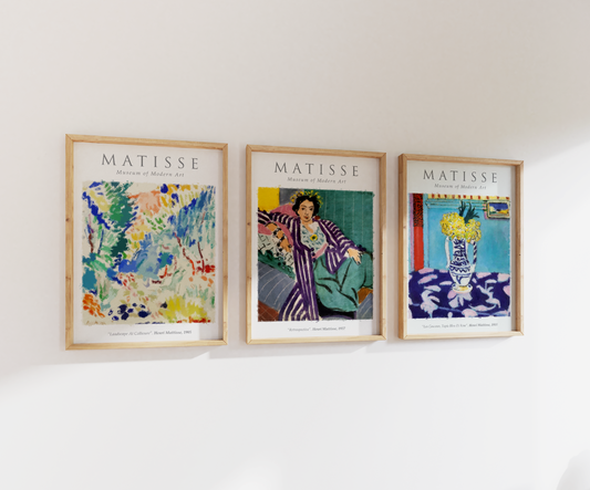 Henri Matisse Print Set | Gallery Wall | Set of 3