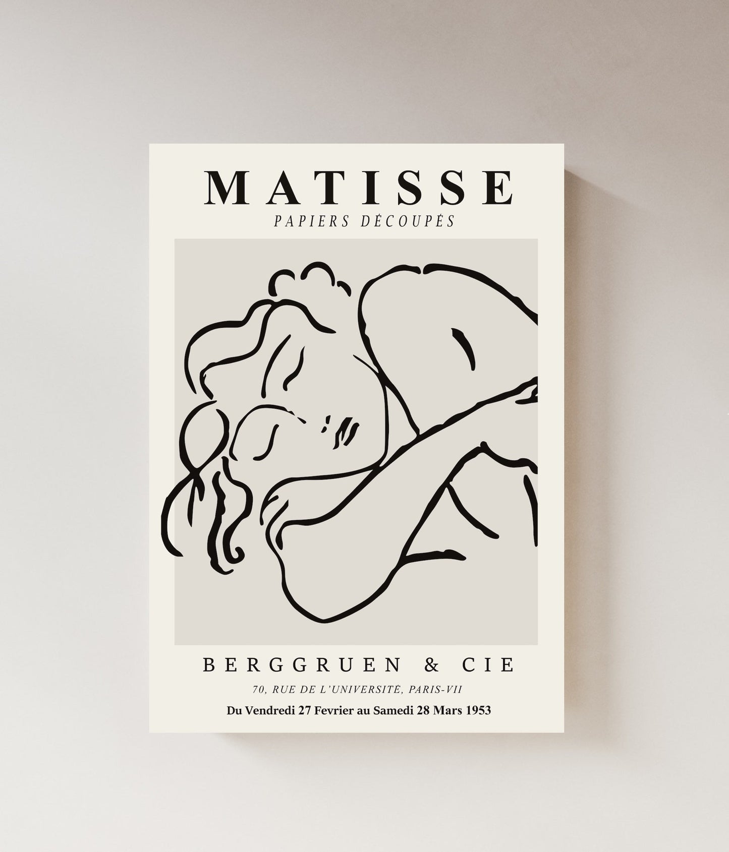 Sleeping Woman Print | Henri Matisse