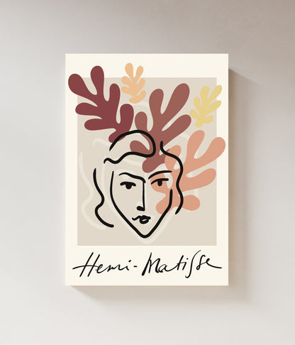 Woman + Leaf | Matisse Wall Art Exhibition