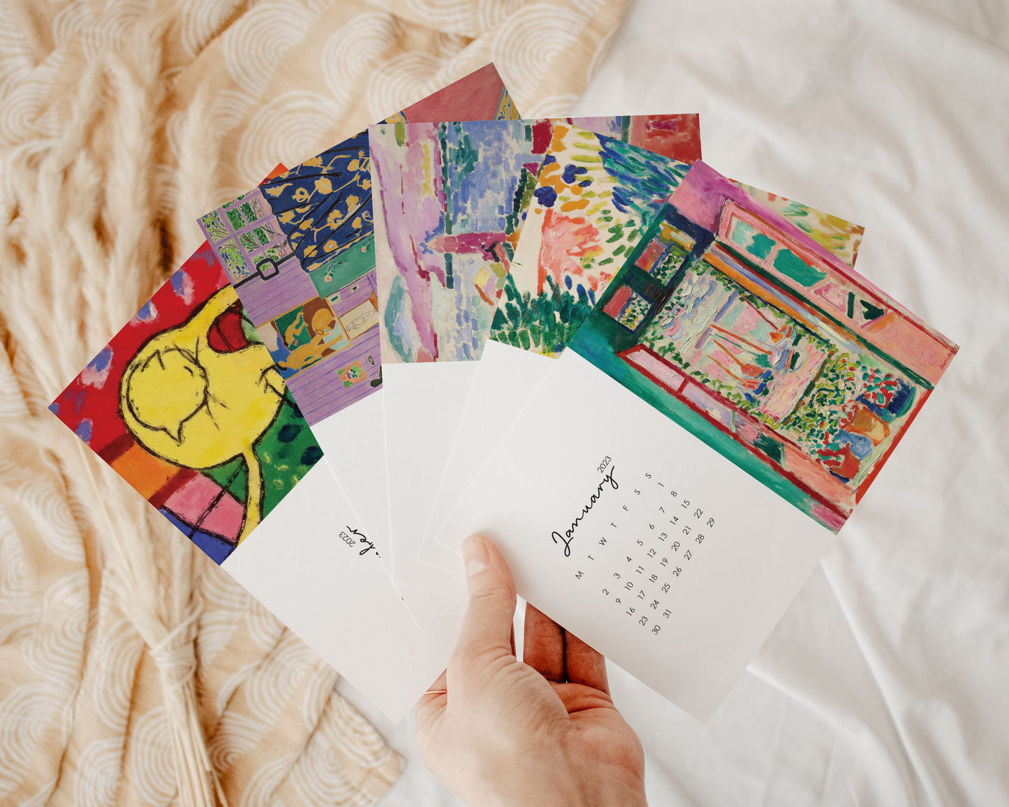 The Matisse Collection | Desk Calendar