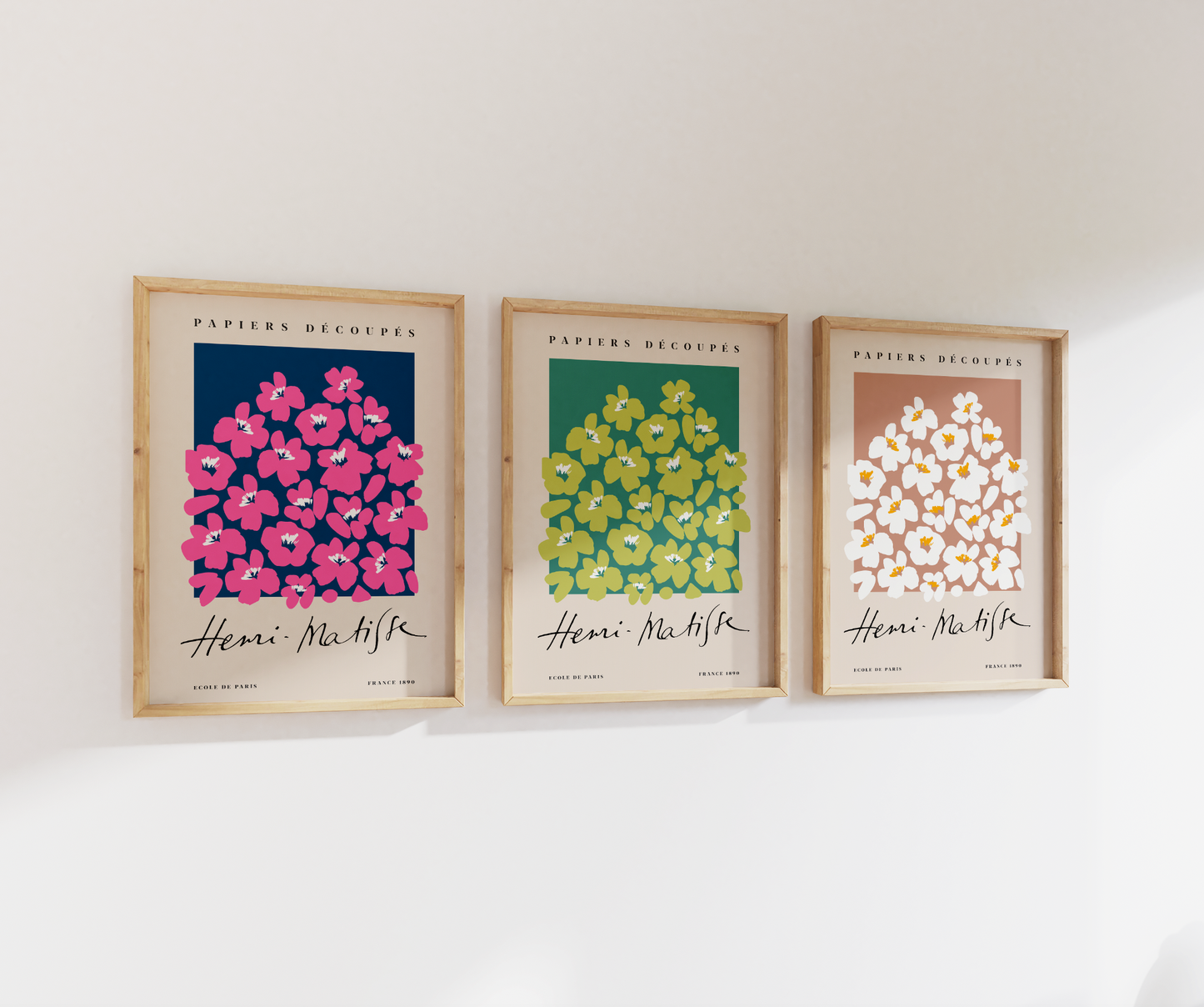 Henri Matisse Floral Print Set | Gallery Wall | Set of 3