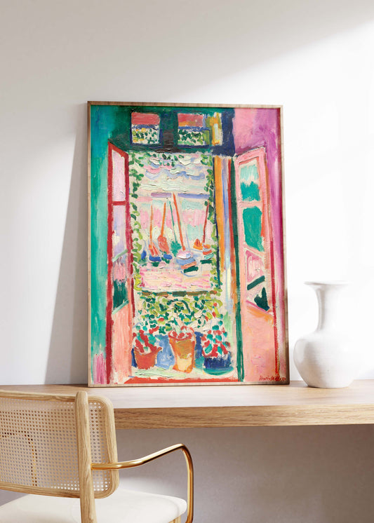 The Open Window | Henri Matisse Wall Art