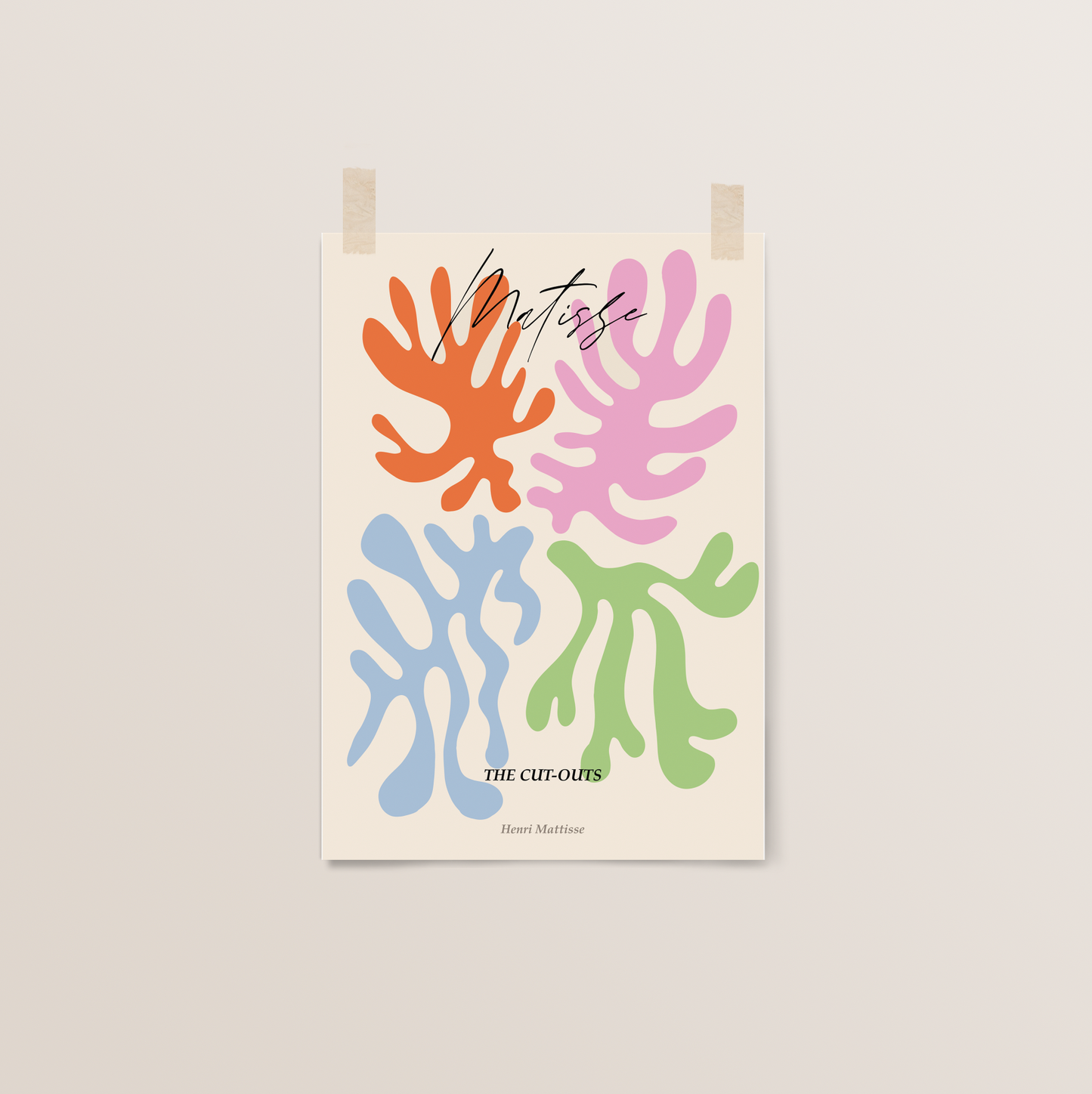 The Cutouts: Pastel Print | Henri Matisse