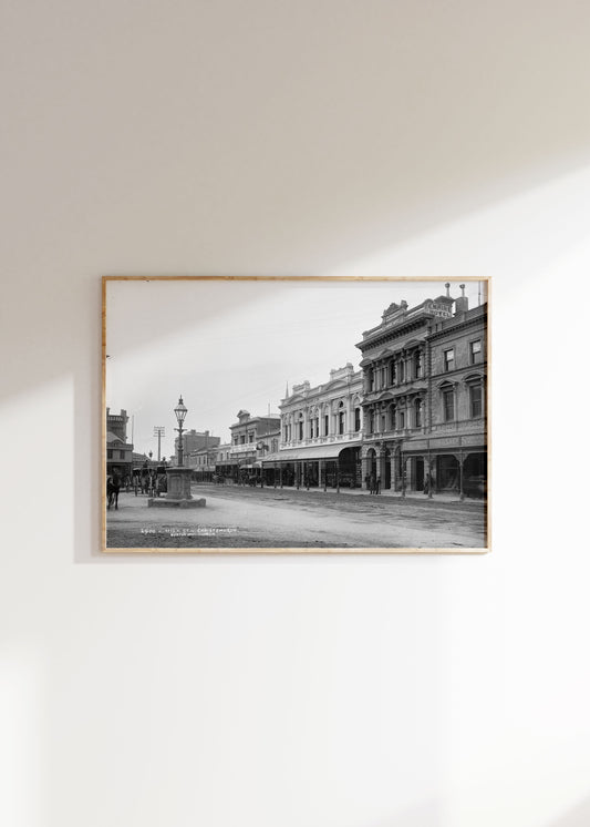 High Street, Christchurch | Burton Brothers Photography Studio: 1870s