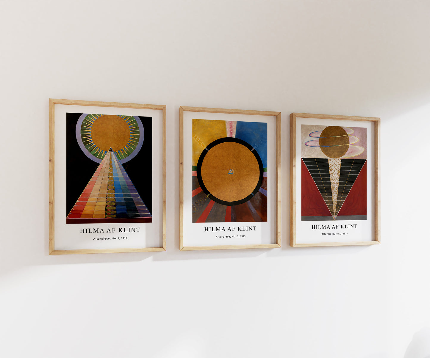 Hilma af Klint Print Set | Gallery Wall | Set of 3