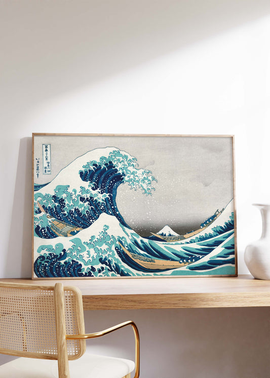 The Great Wave Off Kanagawa Print | Hokusai | Japanese Wall Art