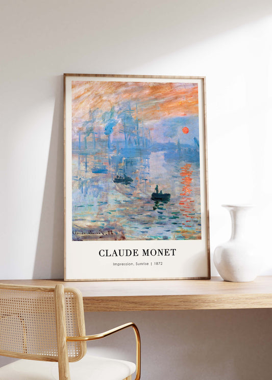 Impression, Sunrise (1872) | Claude Monet