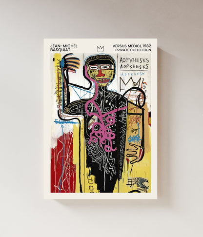 Versus Medici Print | Basquiat Exhibition