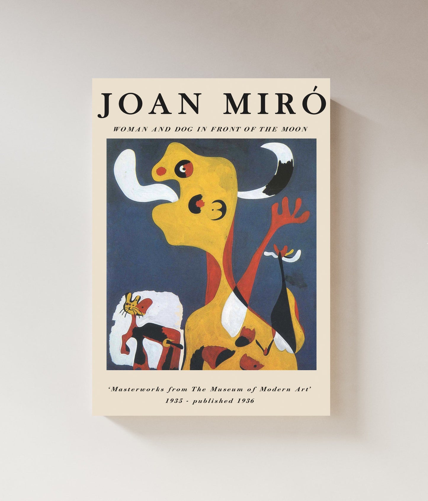 Woman & Dog | Joan Miró Exhibition