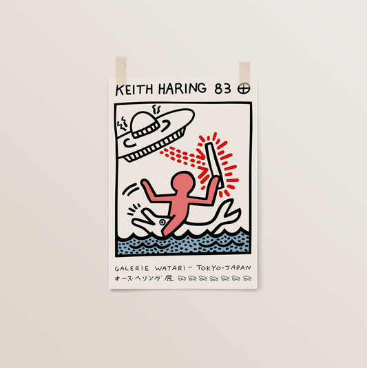 Keith Haring Exhibition | Tokyo 1983 Print