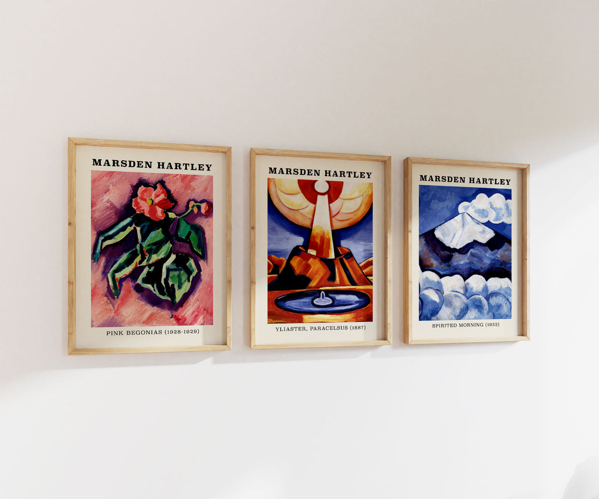 Marsden Print Marsden Hartley Print Bundle | Gallery Wall | Set of 3 – Studio93