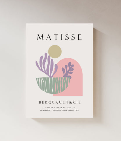 Pastel Berggruen & Cie Print | Henri Matisse Exhibition