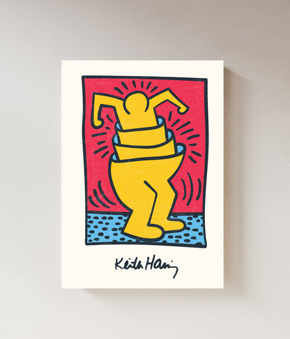 Keith Haring Exhibition | The Cup Man Print