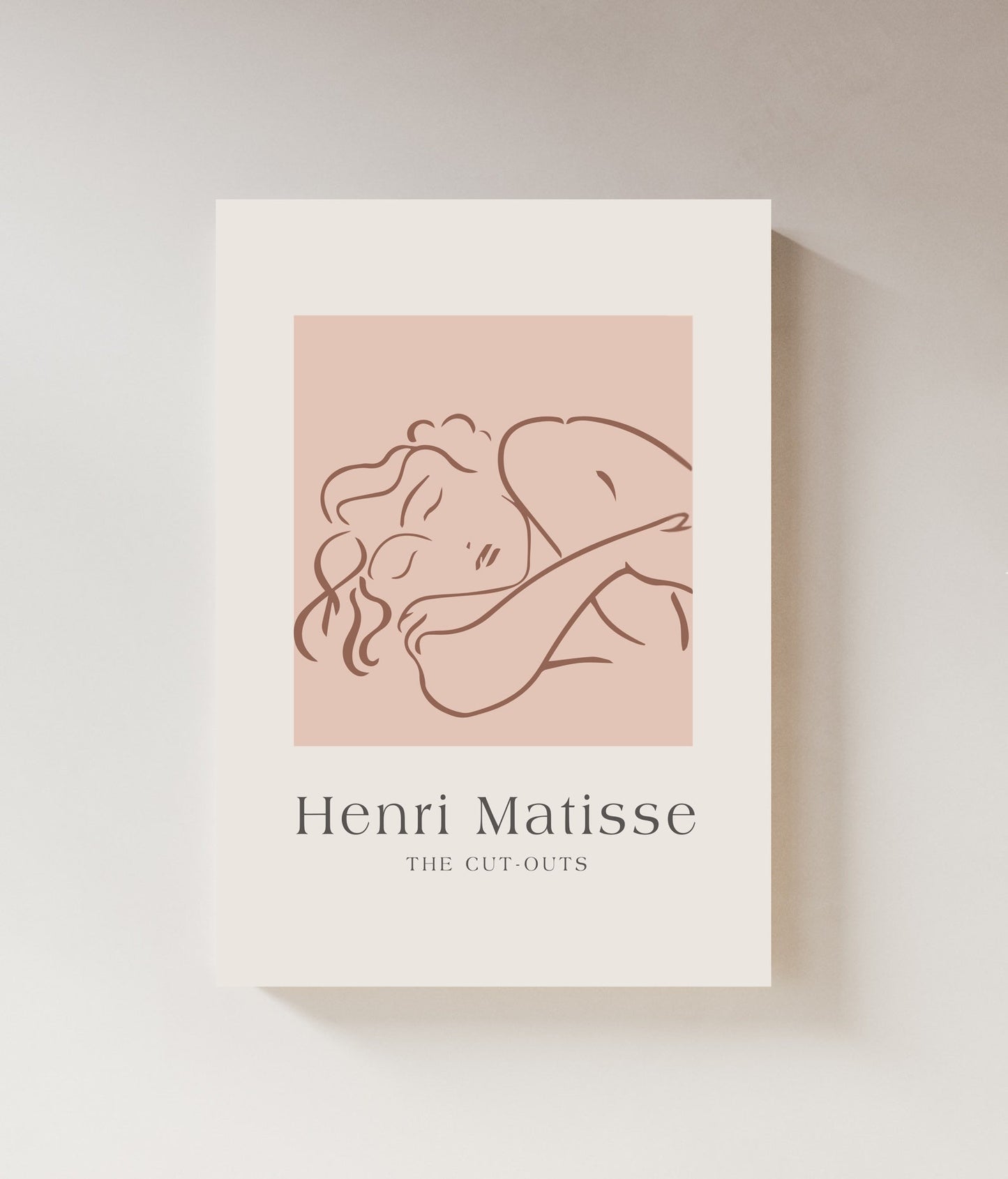 Matisse Wall Art Exhibition | Pink Tone | The Cut Outs