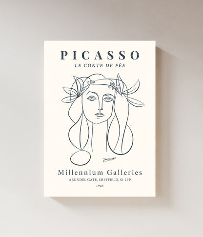 Pablo Picasso Exhibition | Le Conte De Fée Print