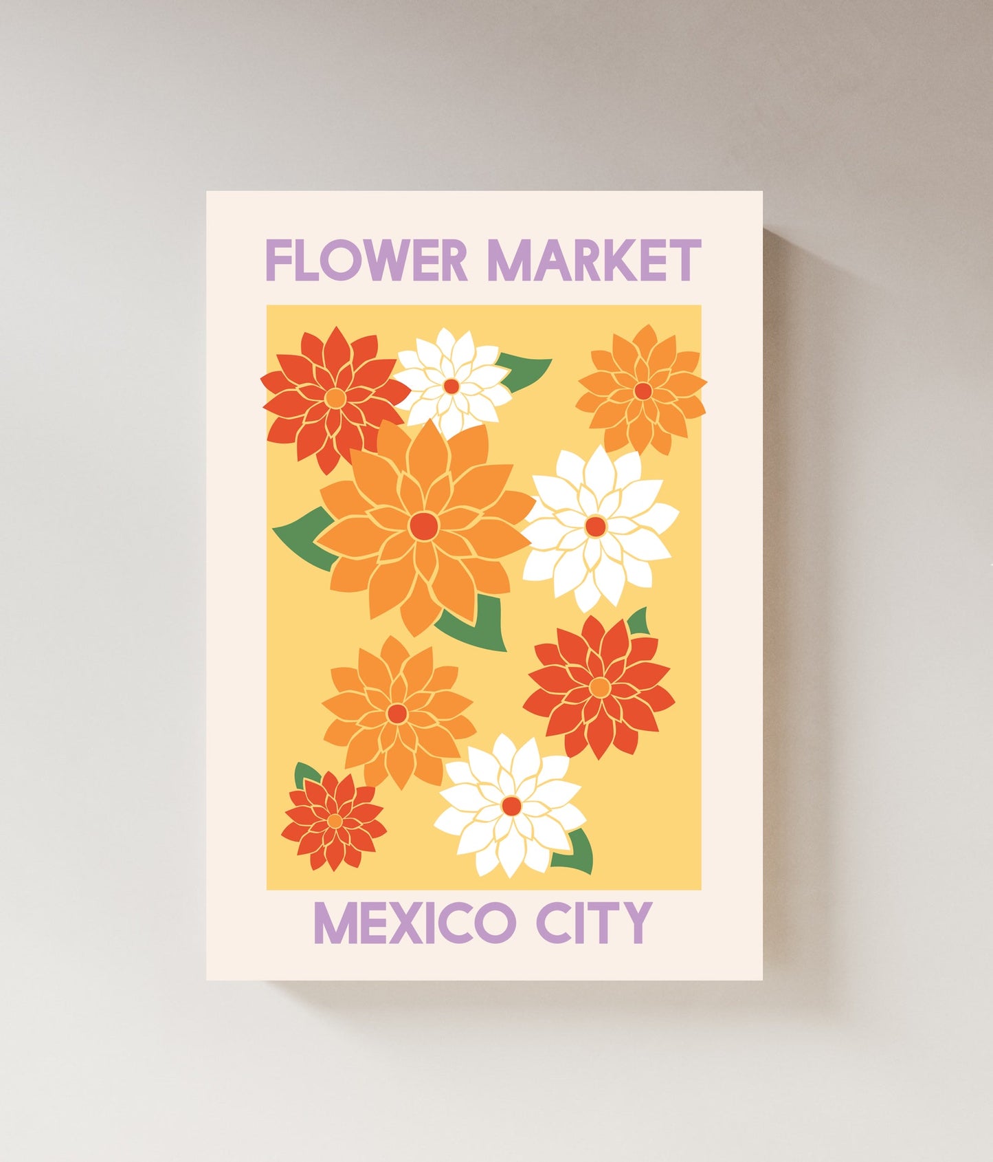 Flower Market Print | Mexico City