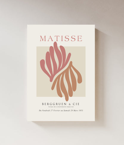 Matisse Wall Art Exhibition | Pink Tone | Berggruen & Cie