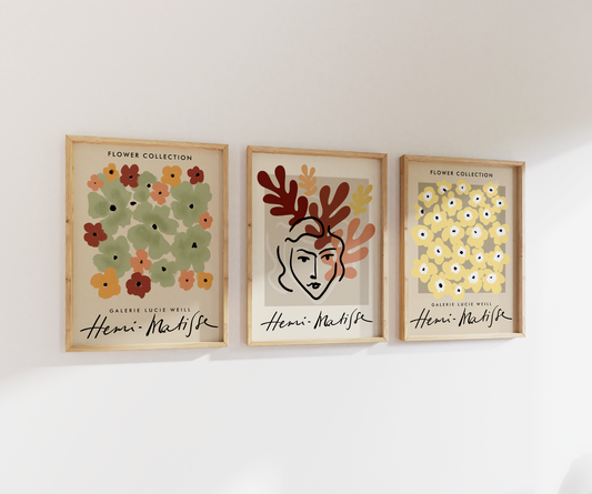 Henri Matisse Print Set | Gallery Wall | Set of 3