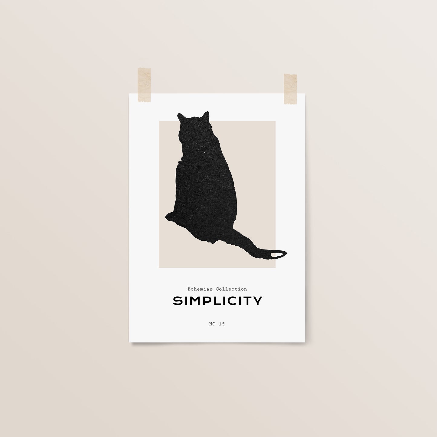 Black Cat | Modern Art Collection