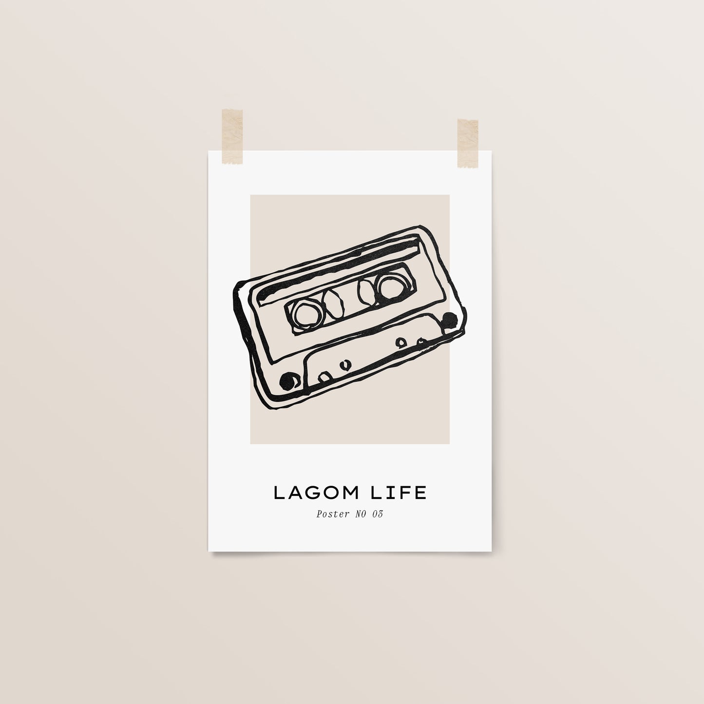 Cassette Tape | Modern Art Collection