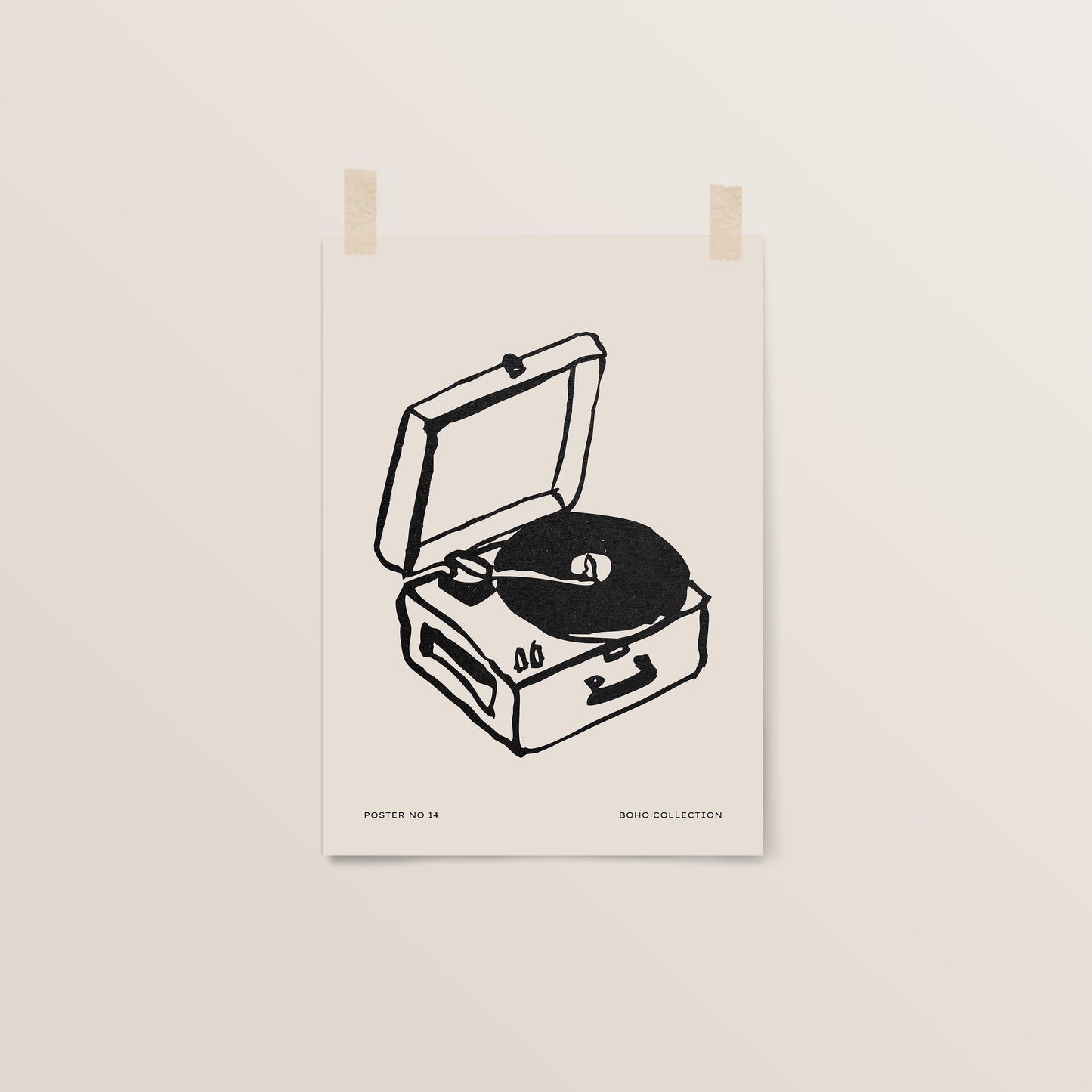 Record Player | Modern Art Collection