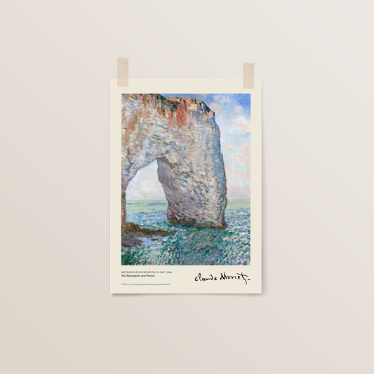 The Manneporte | Claude Monet Exhibition