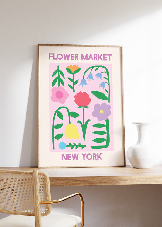 Pastel Flower Market | New York