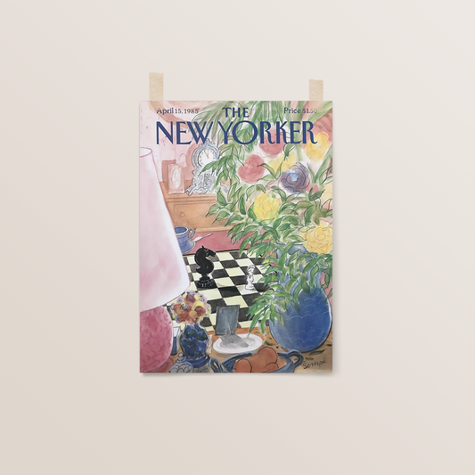 The New Yorker 1985 | Vintage Magazine Cover