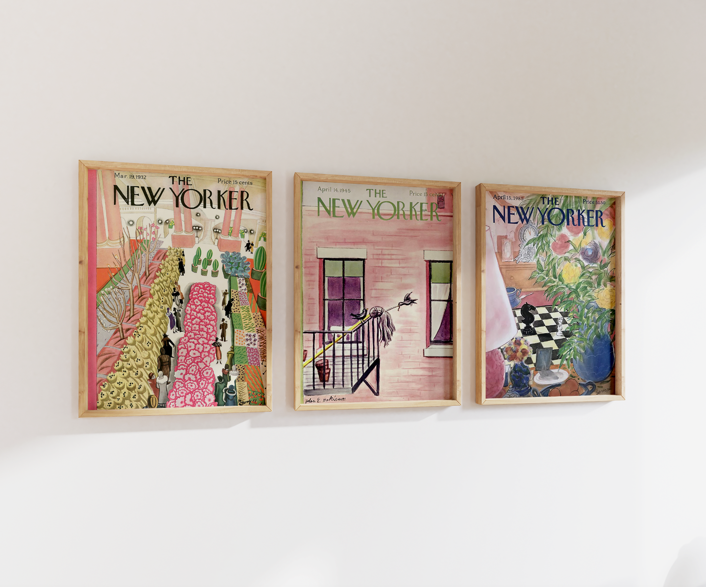 The New Yorker Print Set | Gallery Wall | Set of 3