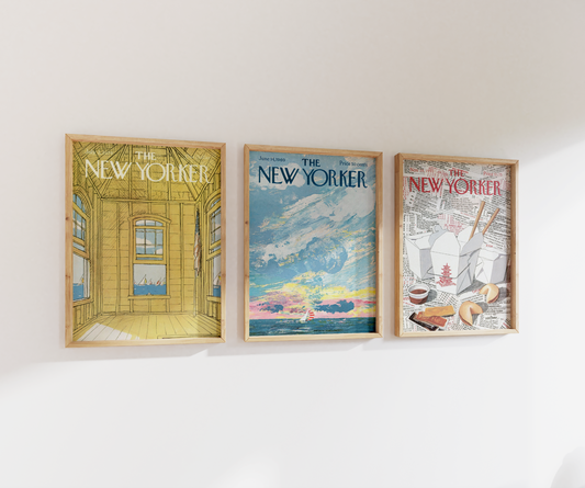 The New Yorker | Gallery Wall | Set of 3