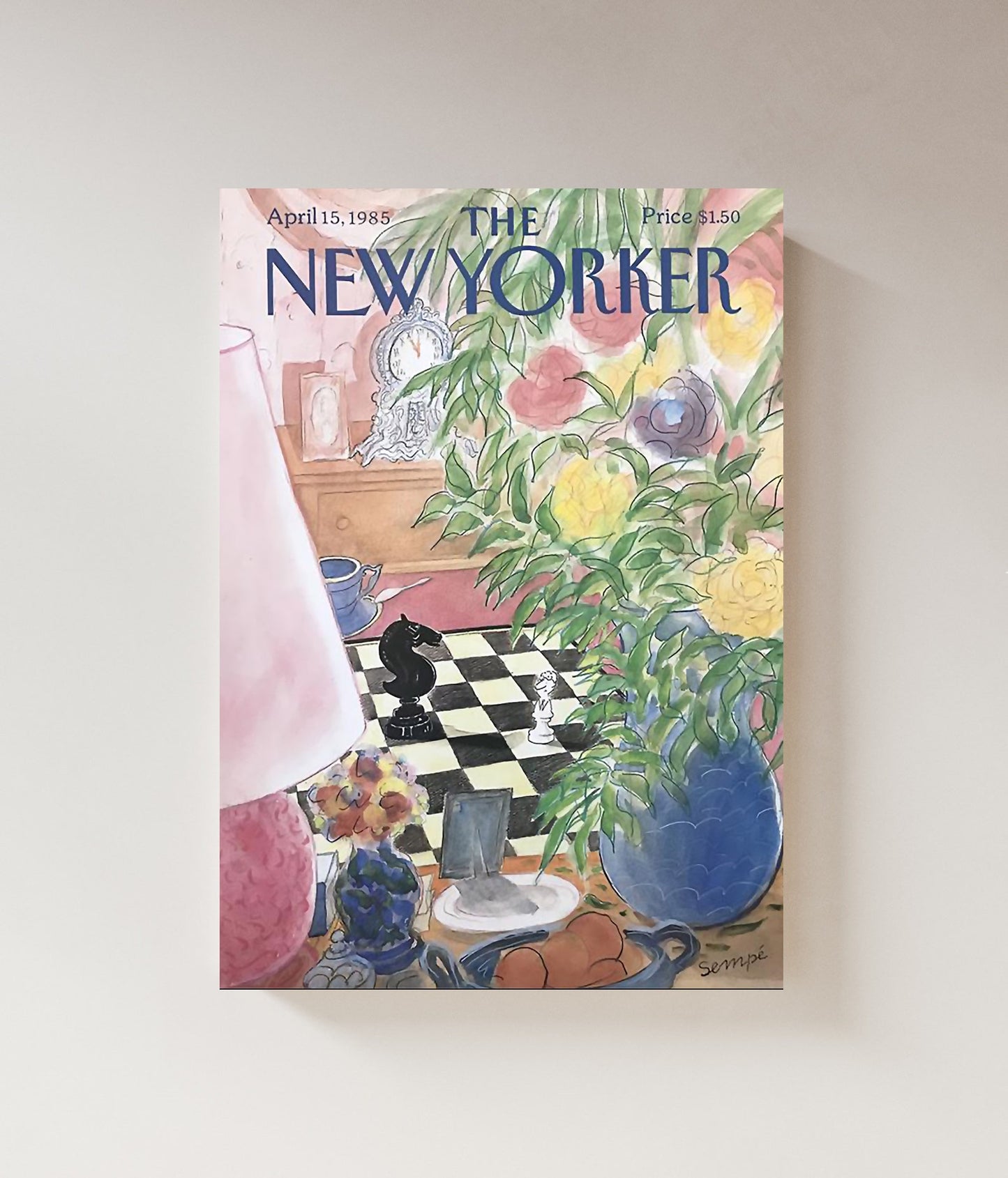 The New Yorker 1985 | Vintage Magazine Cover