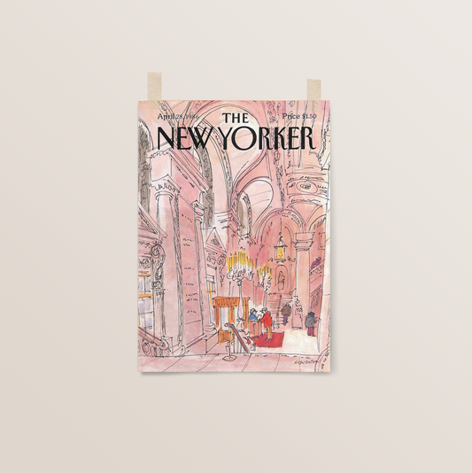 The New Yorker 1986 | Vintage Magazine Cover