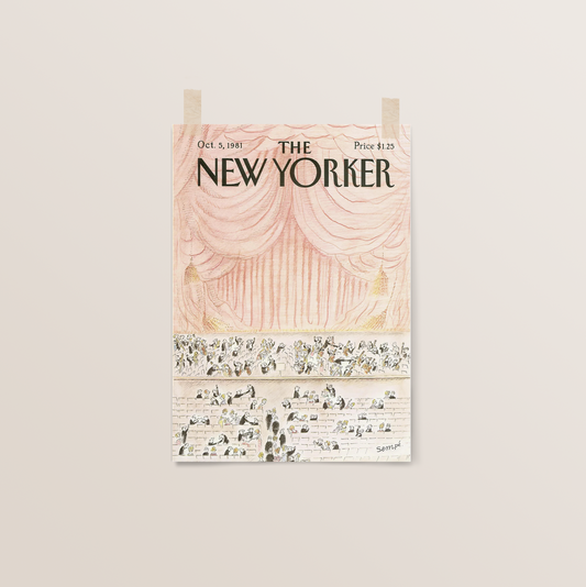 The New Yorker 1981 | Vintage Magazine Cover
