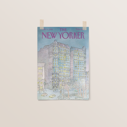 The New Yorker: February 1984 | Vintage Magazine Cover