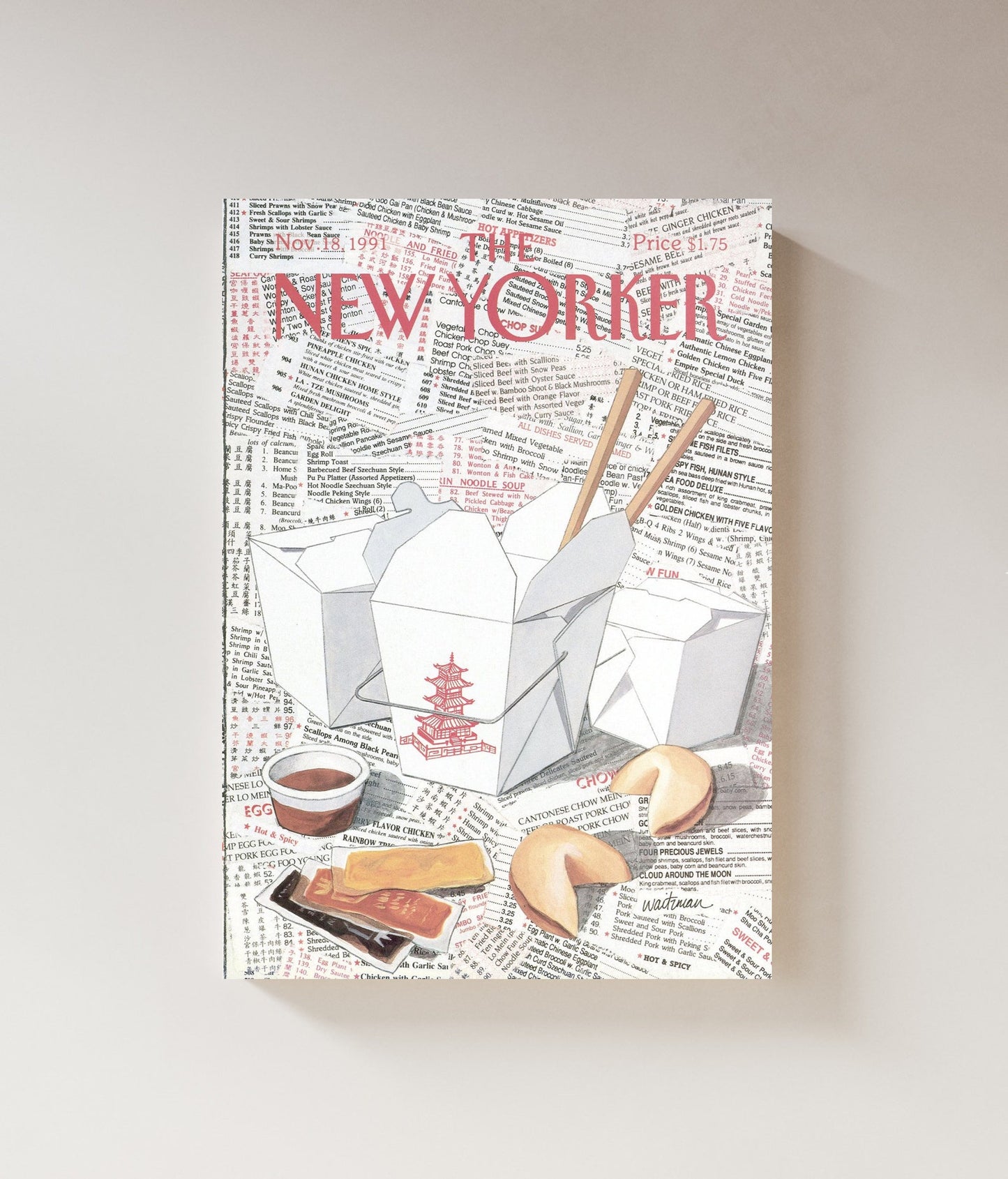 The New Yorker: 1991 | Vintage Magazine Cover