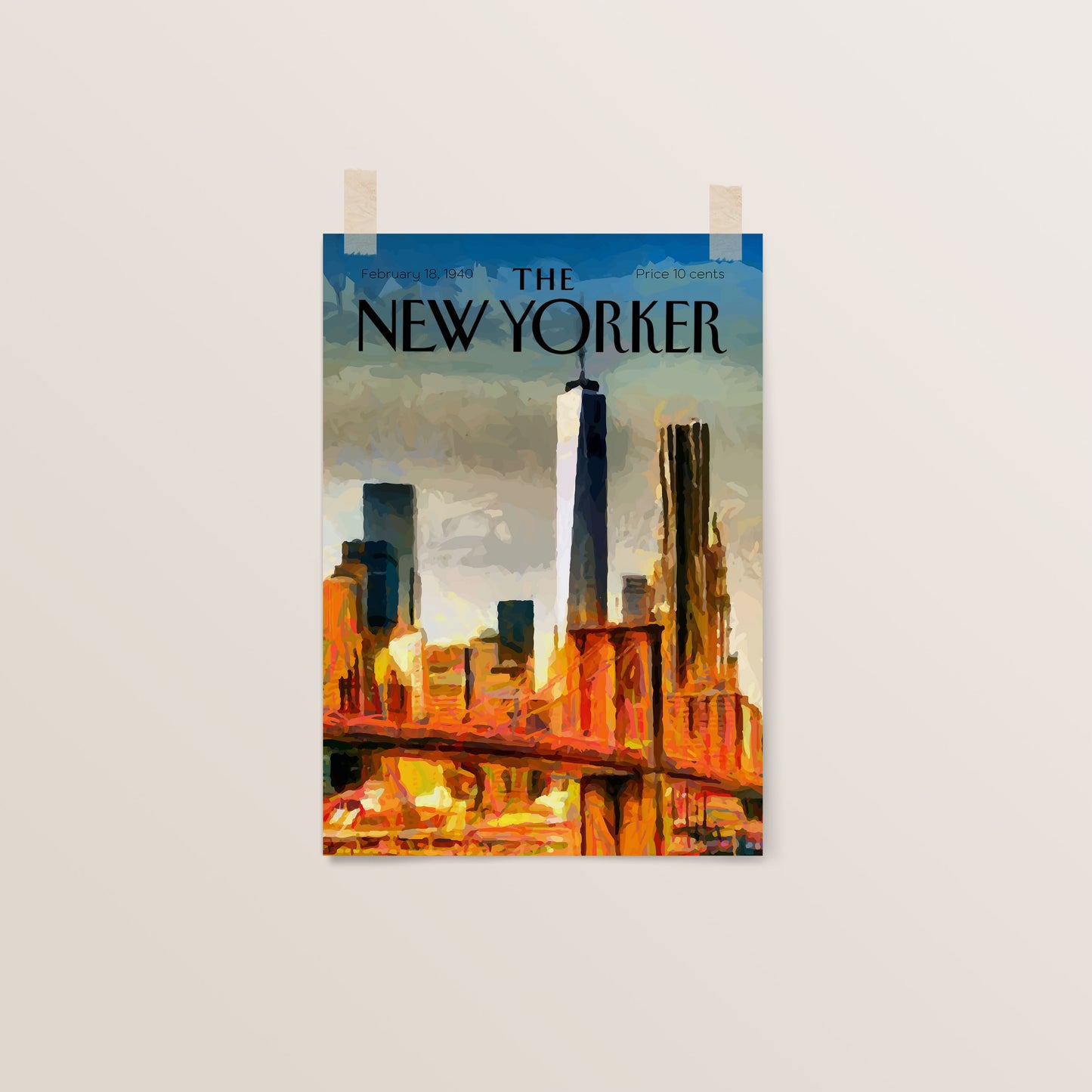 The New Yorker: 1940 | Vintage Magazine Cover Print