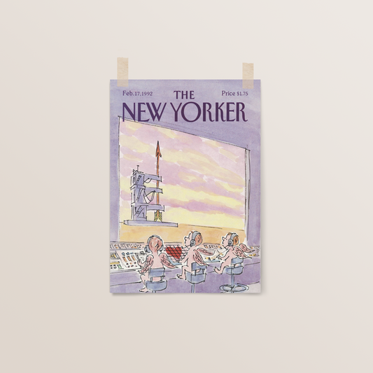 The New Yorker: Feb 1992 | Vintage Magazine Cover