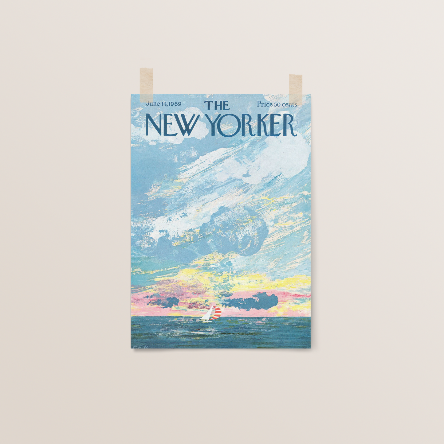 The New Yorker: 1969 | Vintage Magazine Cover